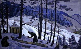 Сергий Строитель, Н. Рерих